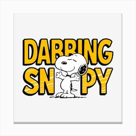 Dabbing Snoopy Series (7) Canvas Print