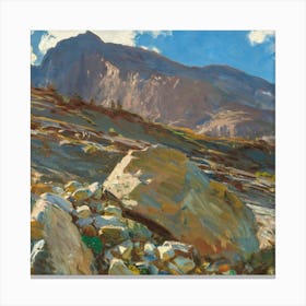 Rocky Mountains Canvas Print