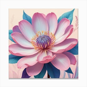 Lotus Flower 2 Canvas Print