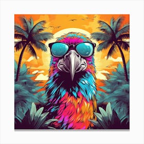 Bird in Paradise Canvas Print