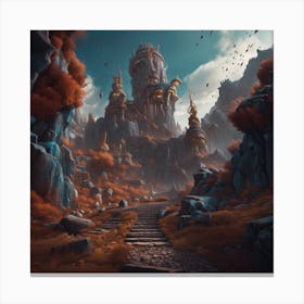 World of type 7 civilisation Canvas Print