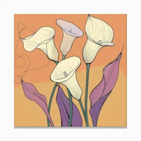 Calla Lily 6 Canvas Print