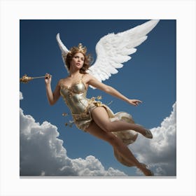 Angel In Flight Canvas Print