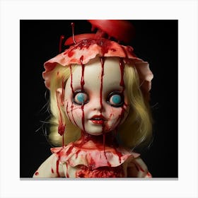 Blood Doll Canvas Print