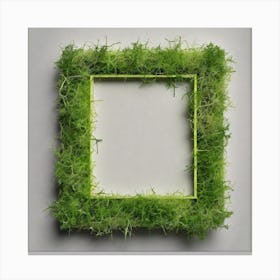 Moss Frame Canvas Print