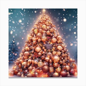 Christmas Tree Canvas Print