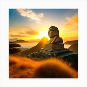 Sunset In Brazil 1 Canvas Print