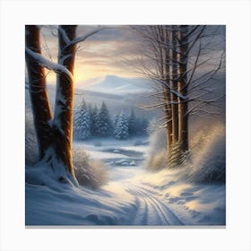 Winter'S Day 6 Canvas Print