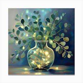 Lights In A Vase Canvas Print