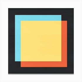 Modern geometric art 4 Canvas Print