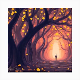 Autumn Forest Canvas Print