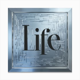 Life Stock Videos & Royalty-Free Footage Canvas Print