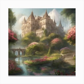 Fairytale Castle 13 Canvas Print