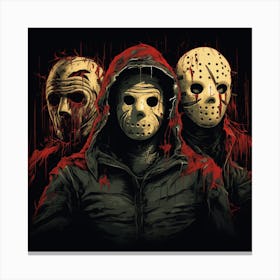 Friday The 13th 2 Canvas Print