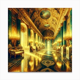 Palace Hall Canvas Print