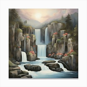 Waterfall 1 Canvas Print