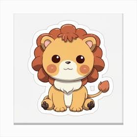 Lion picture Canvas Print