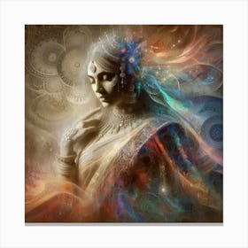 Hindu Woman Canvas Print