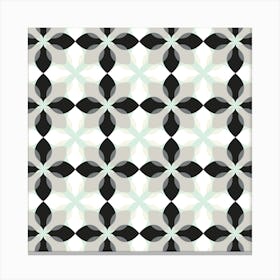 Modern Retro Pattern 23 Canvas Print