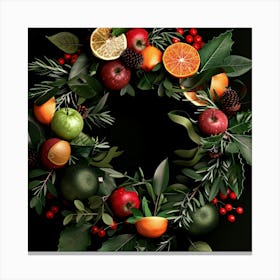 Christmas Wreath 2 1 Canvas Print