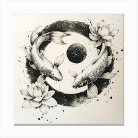 Koi Fish 5 Canvas Print