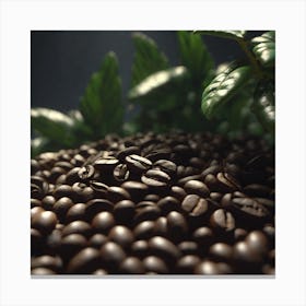 Coffee Beans 152 Canvas Print