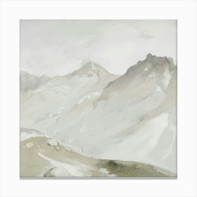 Alpine Landscape 1 Canvas Print