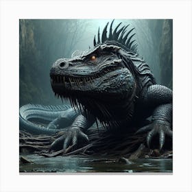 Iguana Canvas Print