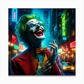 Joker 342 Canvas Print