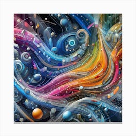 Abstract Painting 33 Canvas Print