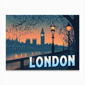 London Canvas Print