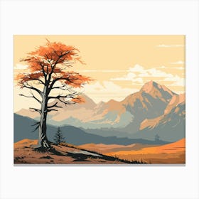 Landscape Painting 6 Canvas Print