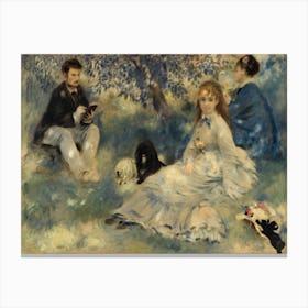 Henriot Family (1875), Pierre Auguste Renoir Canvas Print