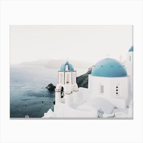 Cathedral Over Ocean Canvas Print