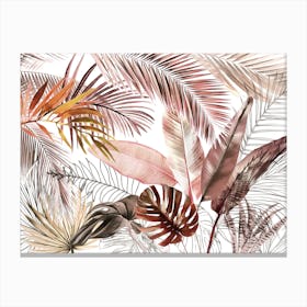 Tropical Foliage 3 Canvas Print