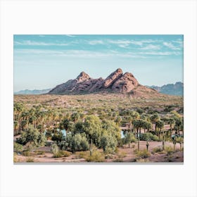 Papago Park Aerial View Canvas Print