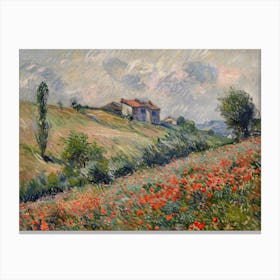 Poppy Field 5 Canvas Print