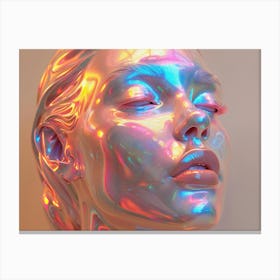 Holographic Art Canvas Print