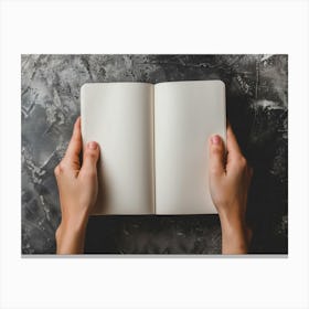 Blank Book (14) Canvas Print