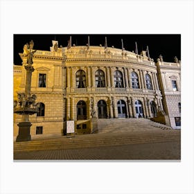 Budapest Opera House Canvas Print