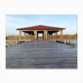 Wooden Pier Canvas Print