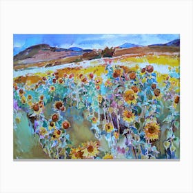 Sunflowers Canvas Print