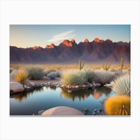 Desertwinter Canvas Print