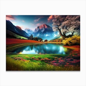 Landscape Hd Wallpapers Canvas Print