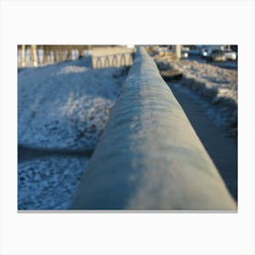 Close-Up Of A Pipe 1 Canvas Print