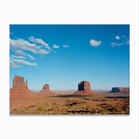 Monument Valley IV on Film Canvas Print