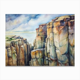 Rocky Cliffs Canvas Print