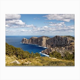 Mallorca View to Cap de Formentor 1 Canvas Print