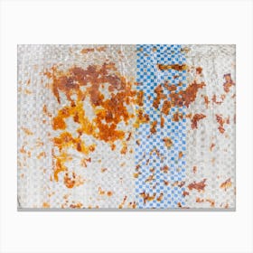 Rusty Tarp. Rusty Canvas 1 Canvas Print