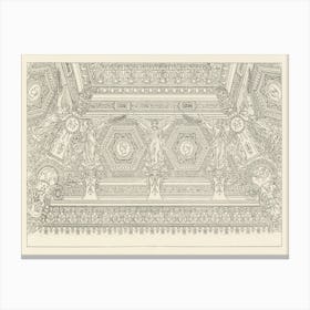 Architecture Pattern, Albert Racine Canvas Print
